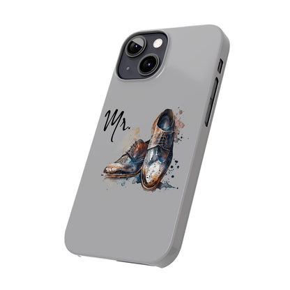 'Mr.' Slim iPhone Cases, vintage design, wedding, anniversary