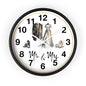 Mr & Mrs Wall Clock, vintage design, new couple, anniversary, housewarming gift