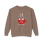 'Tis the Season for Hot Cocoa Unisex Lightweight Crewneck Sweatshirt, Christmas