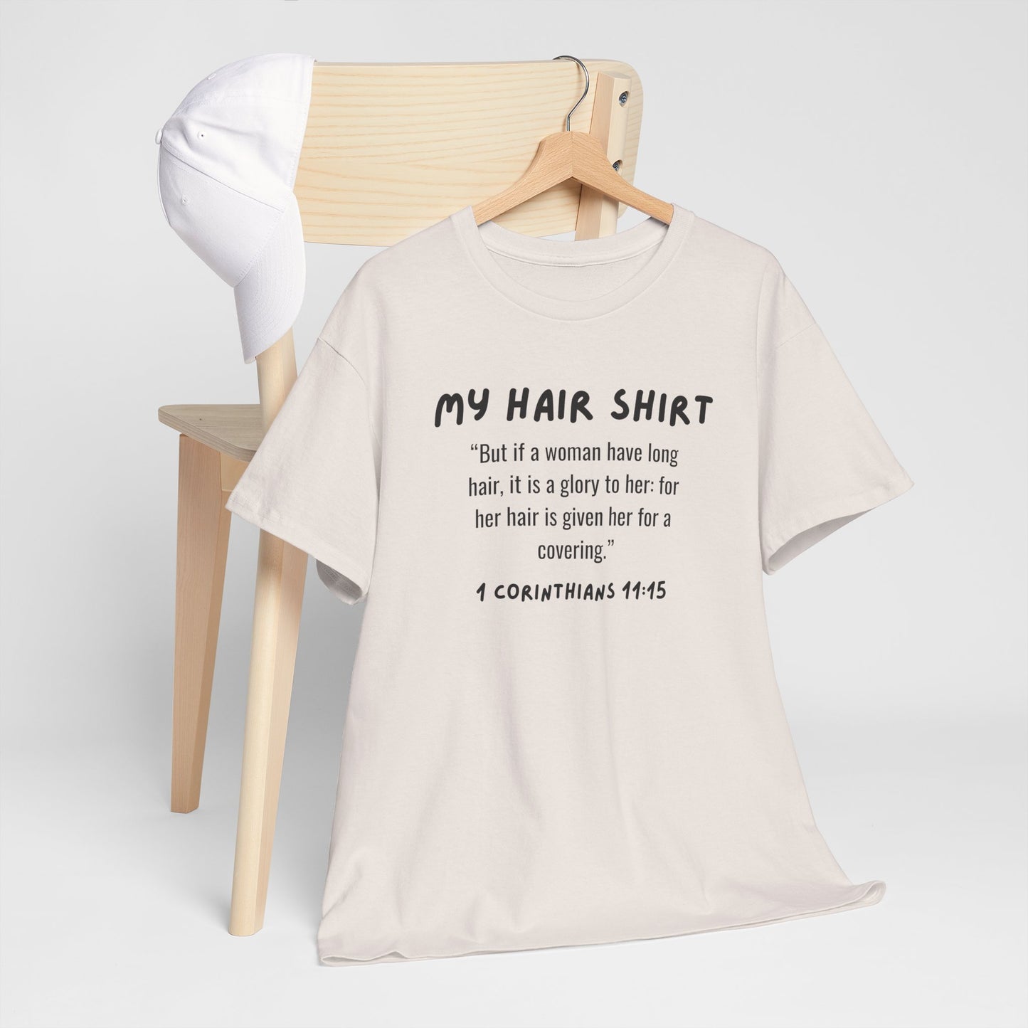 Inspirational Hair Growth Heavy Cotton Tee