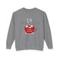 'Tis the Season for Hot Cocoa Unisex Lightweight Crewneck Sweatshirt, Christmas