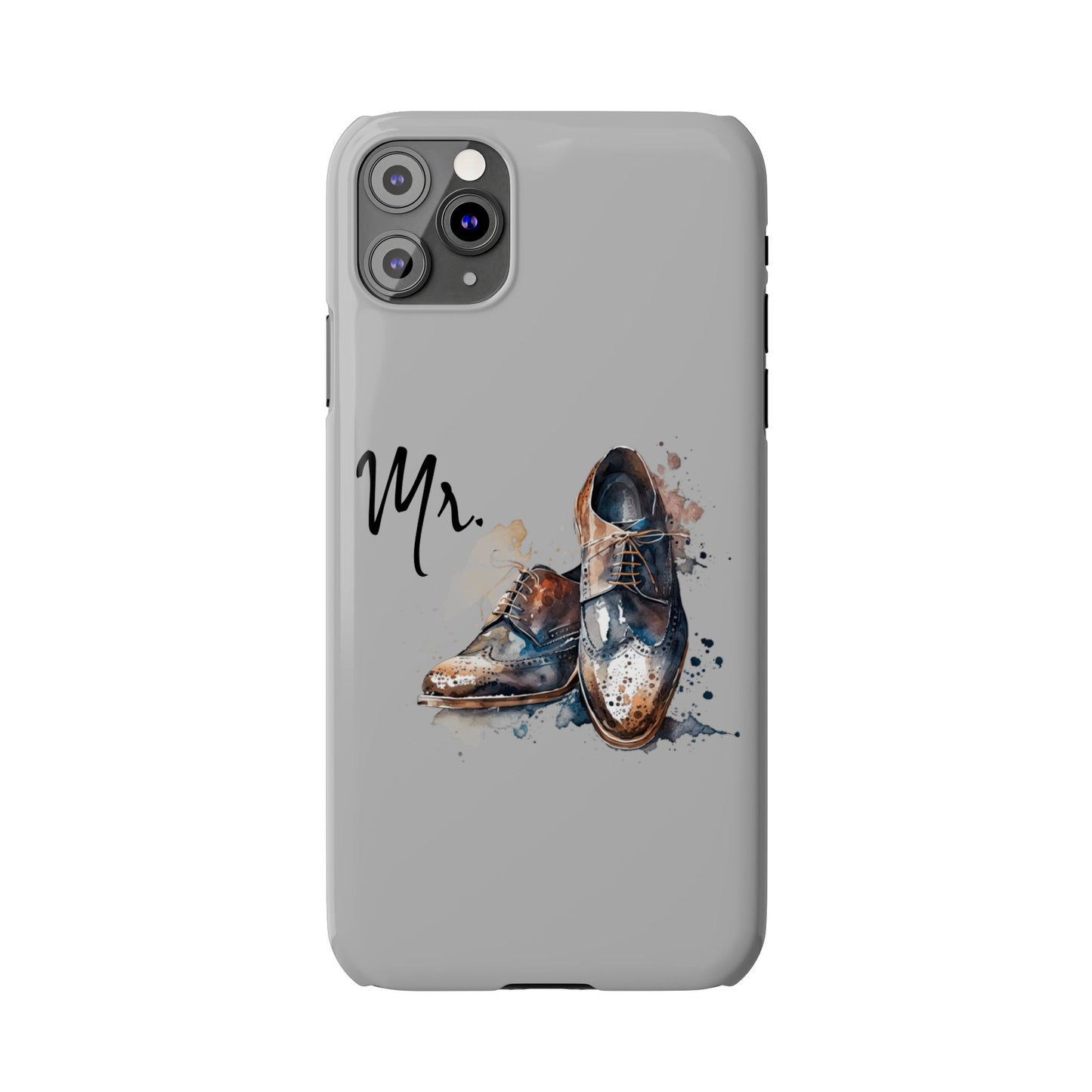 'Mr.' Slim iPhone Cases, vintage design, wedding, anniversary