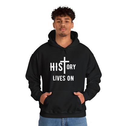 HIStory Lives On, Unisex Heavy Blend™ Hooded Sweatshirt
