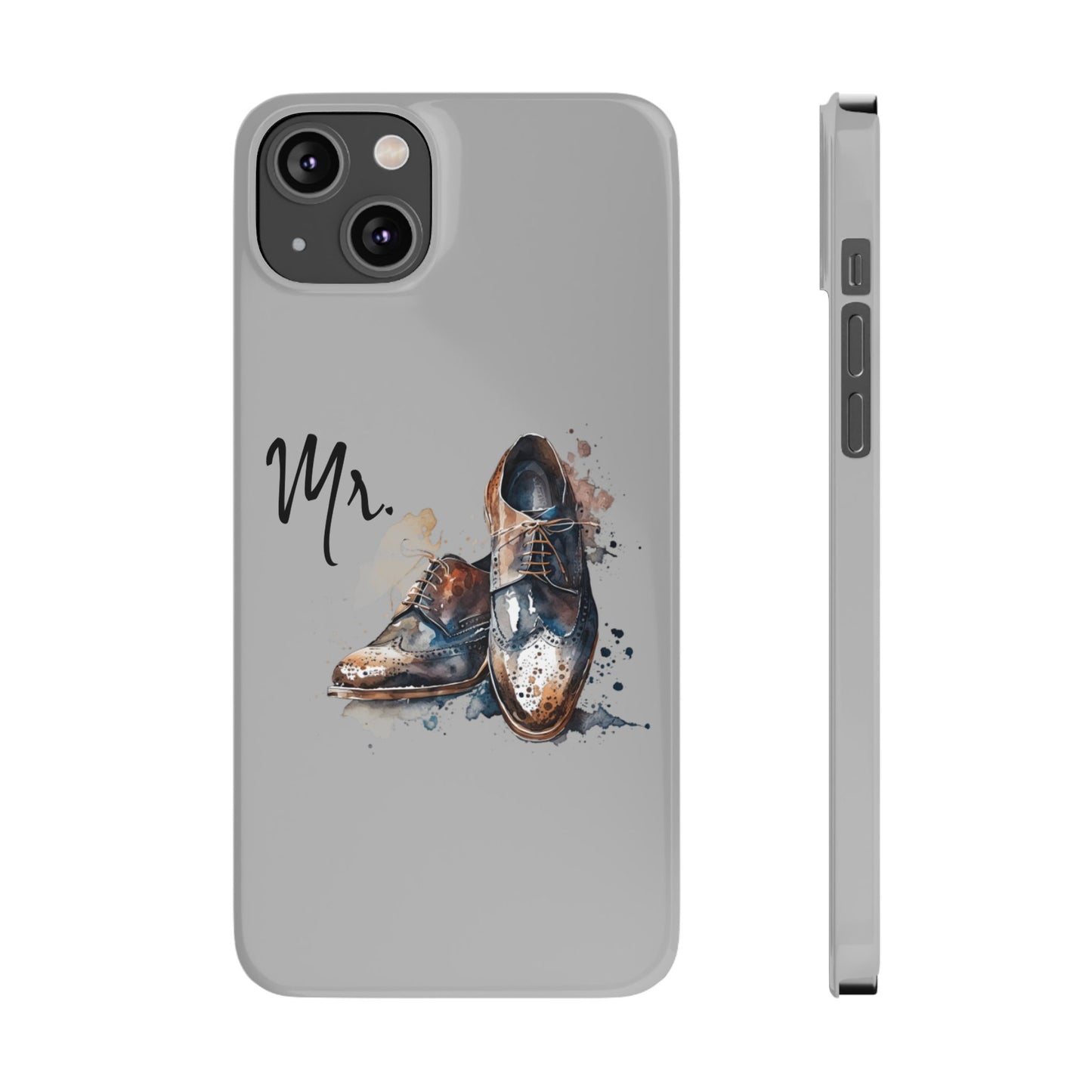 'Mr.' Slim iPhone Cases, vintage design, wedding, anniversary