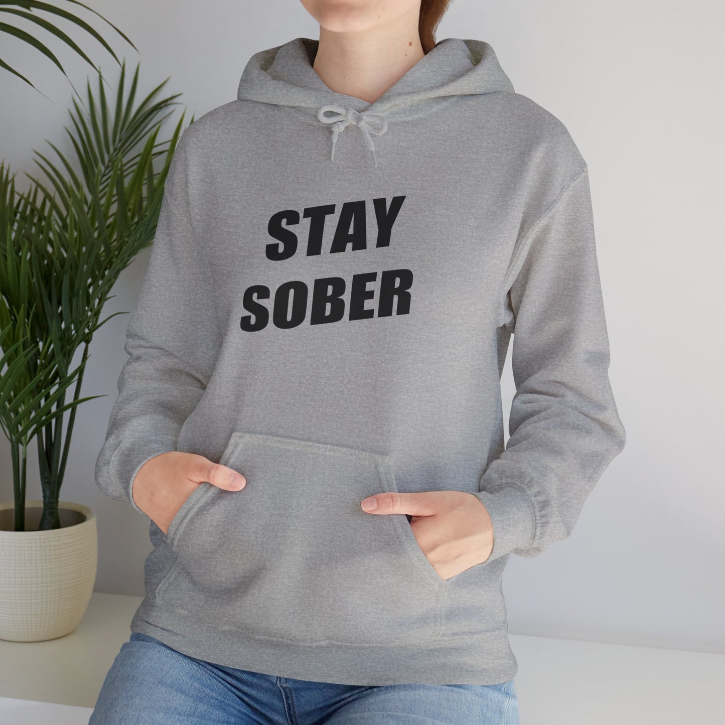 Stay Sober Hooded Sweatshirt, Christian gift, encouragement