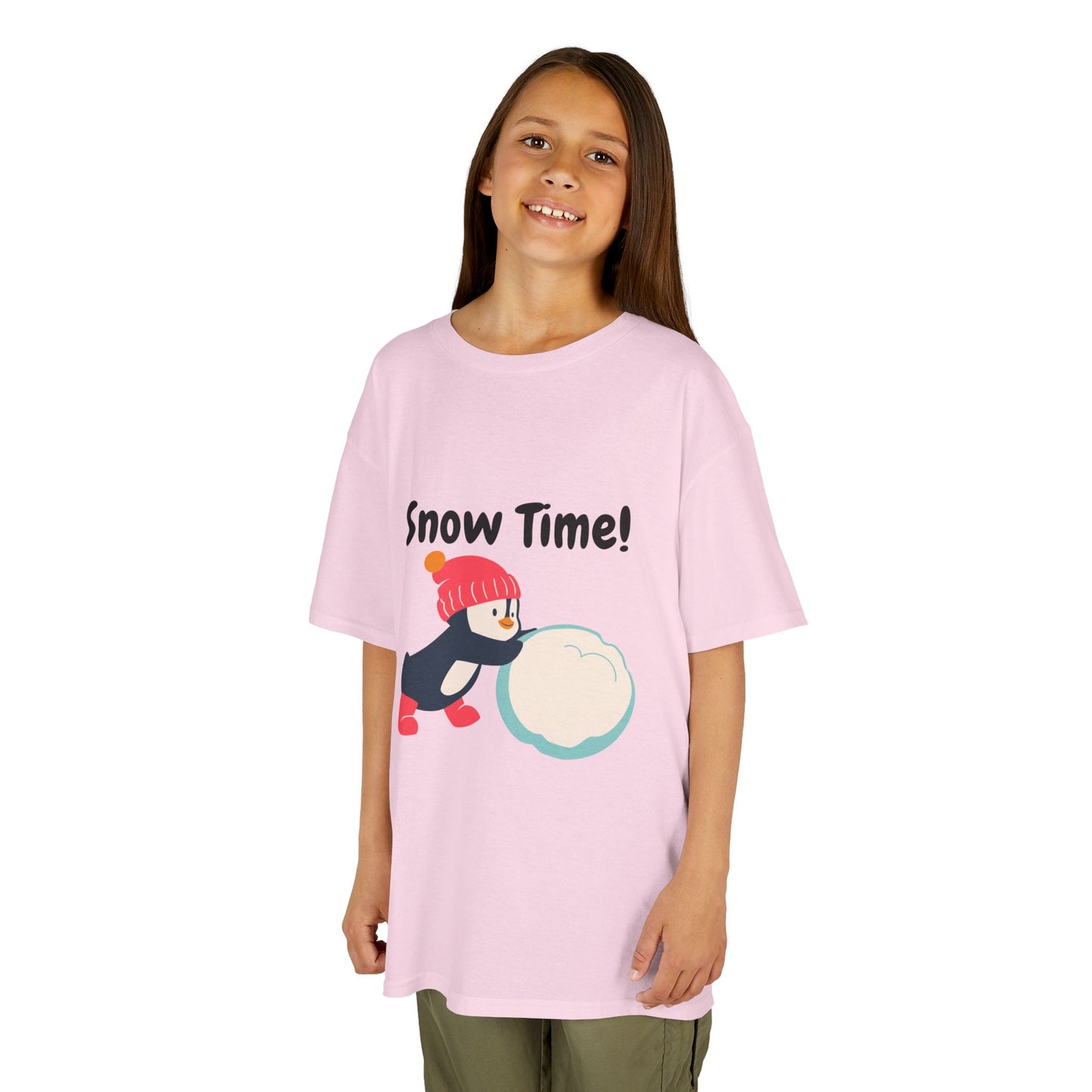 Snow Time Kids Heavy Cotton™ Tee (g)