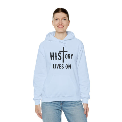 HIStory Lives On, Unisex Heavy Blend™ Hooded Sweatshirt