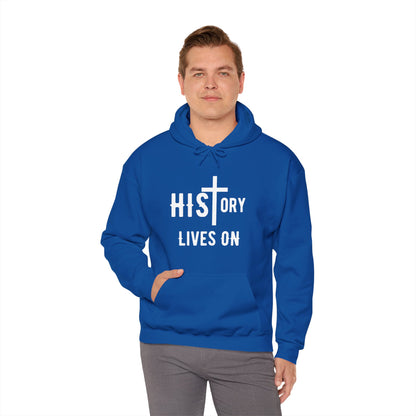 HIStory Lives On, Unisex Heavy Blend™ Hooded Sweatshirt