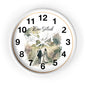 One Flesh Wall Clock, Christian, housewarming, new couple, vintage, wedding,