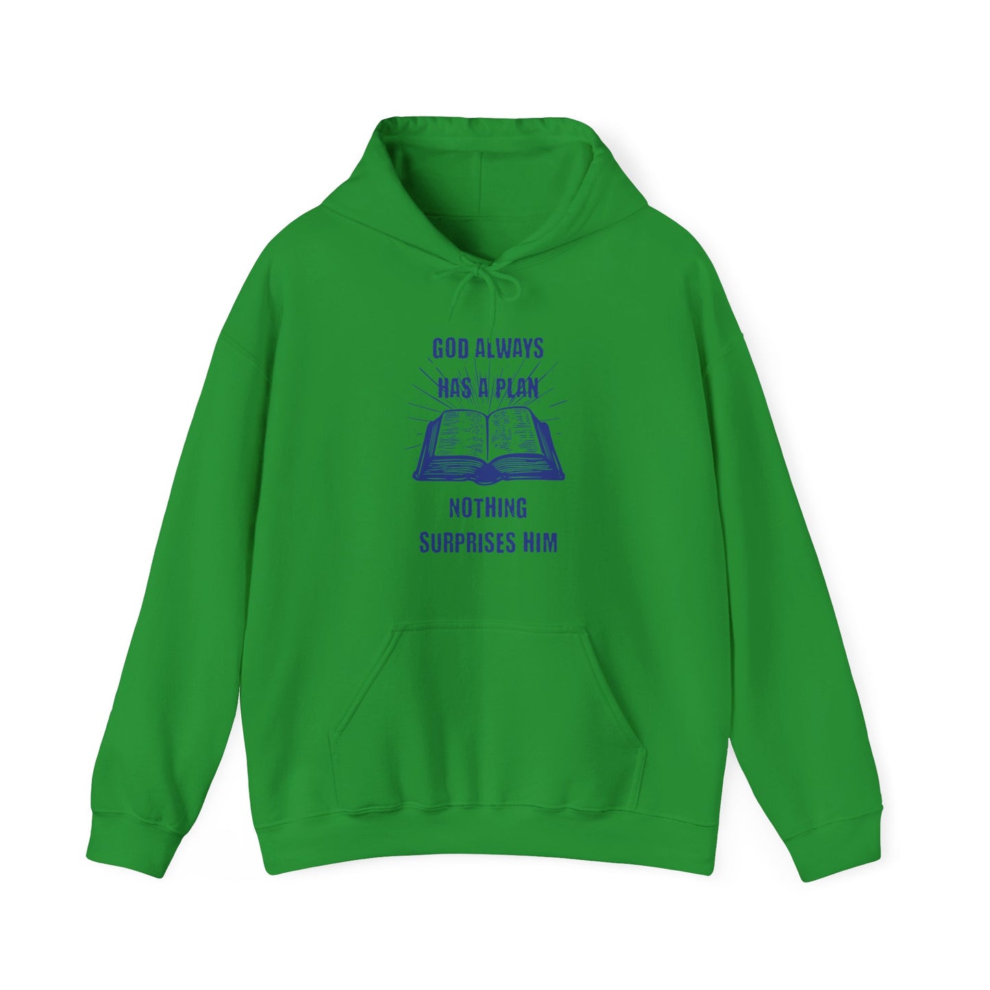 God Always Has a Plan (Bible) - Unisex Hoodie, faith gift, encouragement