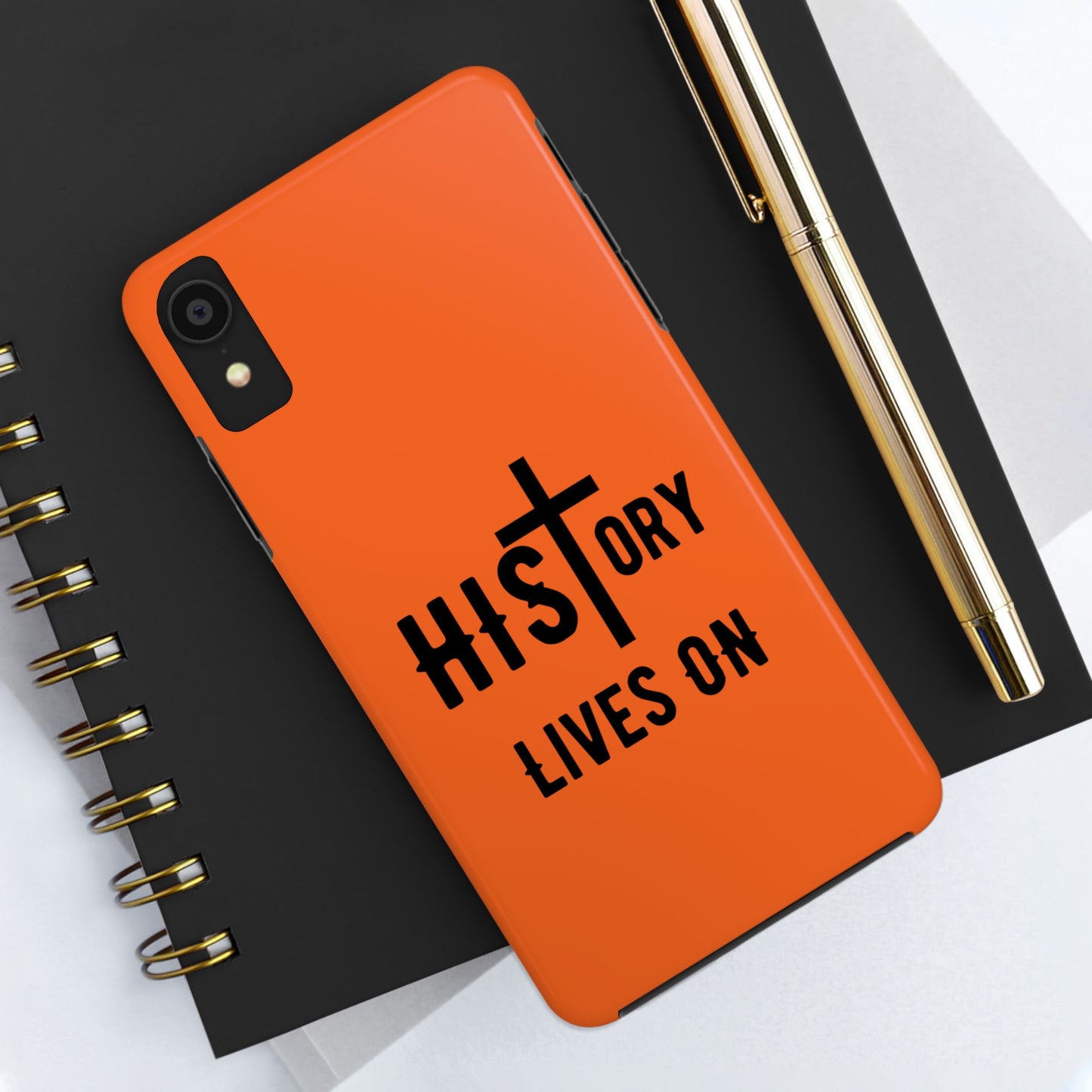 HIStory Lives On, Phone Cases - orange