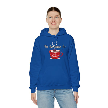 'Tis the Season for Hot Cocoa Unisex Heavy Blend™ Hooded Sweatshirt