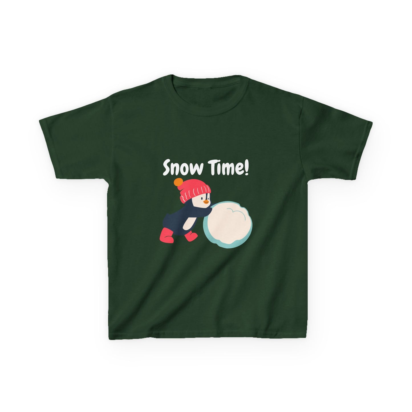Snow Time Kids Heavy Cotton™ Tee (g)
