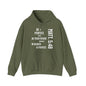 Be Perfect - Matthew 5:48 Unisex Heavy Blend™ Hooded Sweatshirt