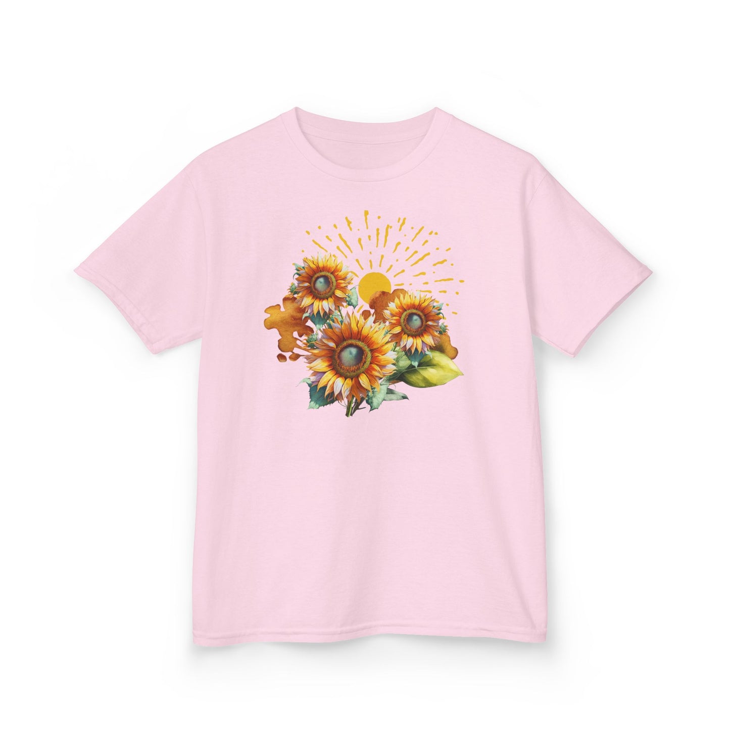 Sunflowers Kids Heavy Cotton™ Tee, spring, summer