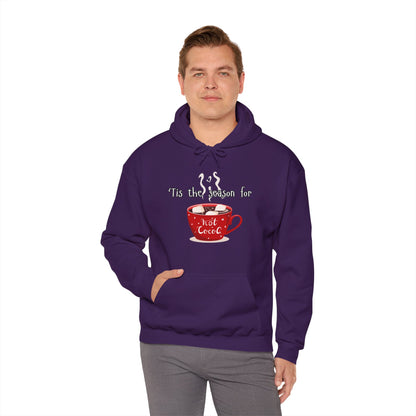 'Tis the Season for Hot Cocoa Unisex Heavy Blend™ Hooded Sweatshirt