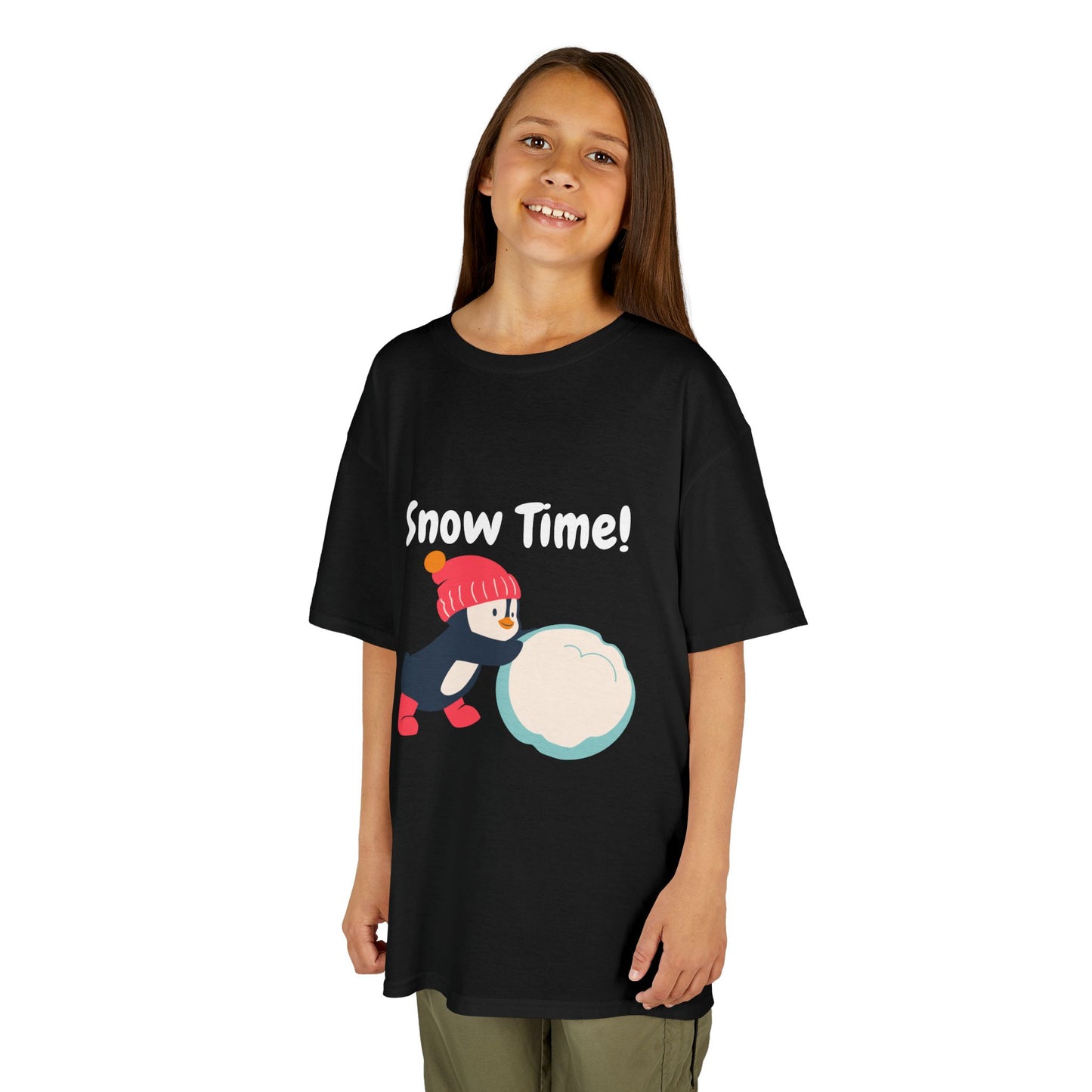 Snow Time Kids Heavy Cotton™ Tee (g)
