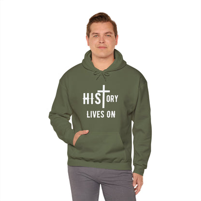 HIStory Lives On, Unisex Heavy Blend™ Hooded Sweatshirt