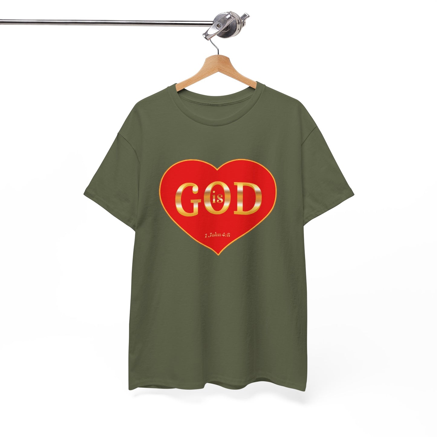 God is Love - Unisex Heavy Cotton Tee