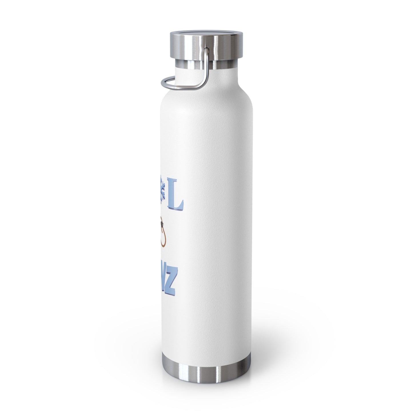 Cool Beanz - Insulated Bottle, 22oz, fun, camping, jogging, running errands