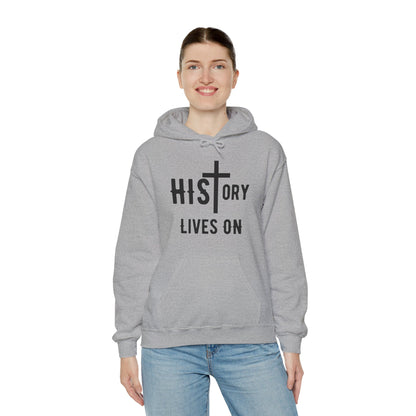HIStory Lives On, Unisex Heavy Blend™ Hooded Sweatshirt
