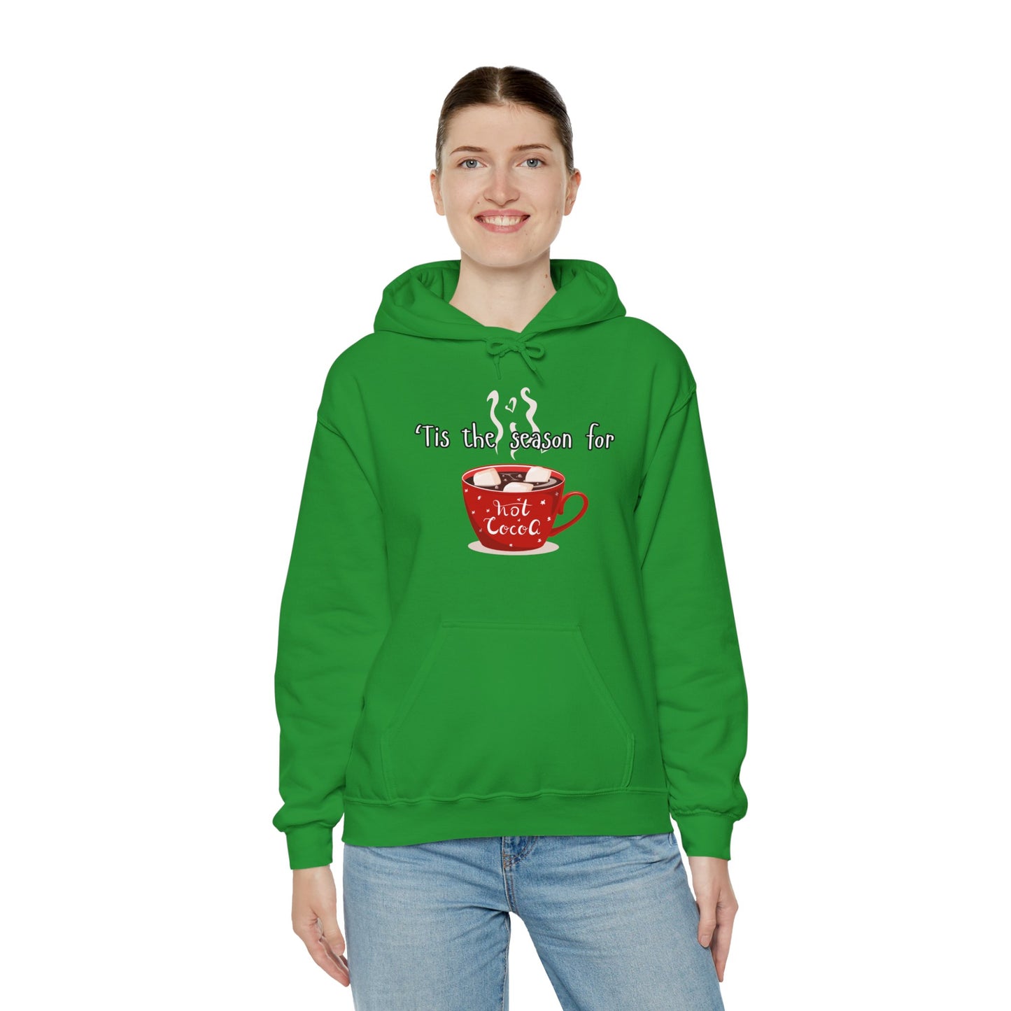 'Tis the Season for Hot Cocoa Unisex Heavy Blend™ Hooded Sweatshirt