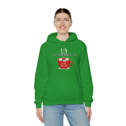 'Tis the Season for Hot Cocoa Unisex Heavy Blend™ Hooded Sweatshirt