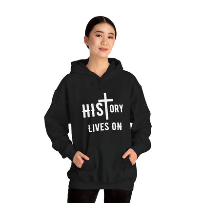 HIStory Lives On, Unisex Heavy Blend™ Hooded Sweatshirt
