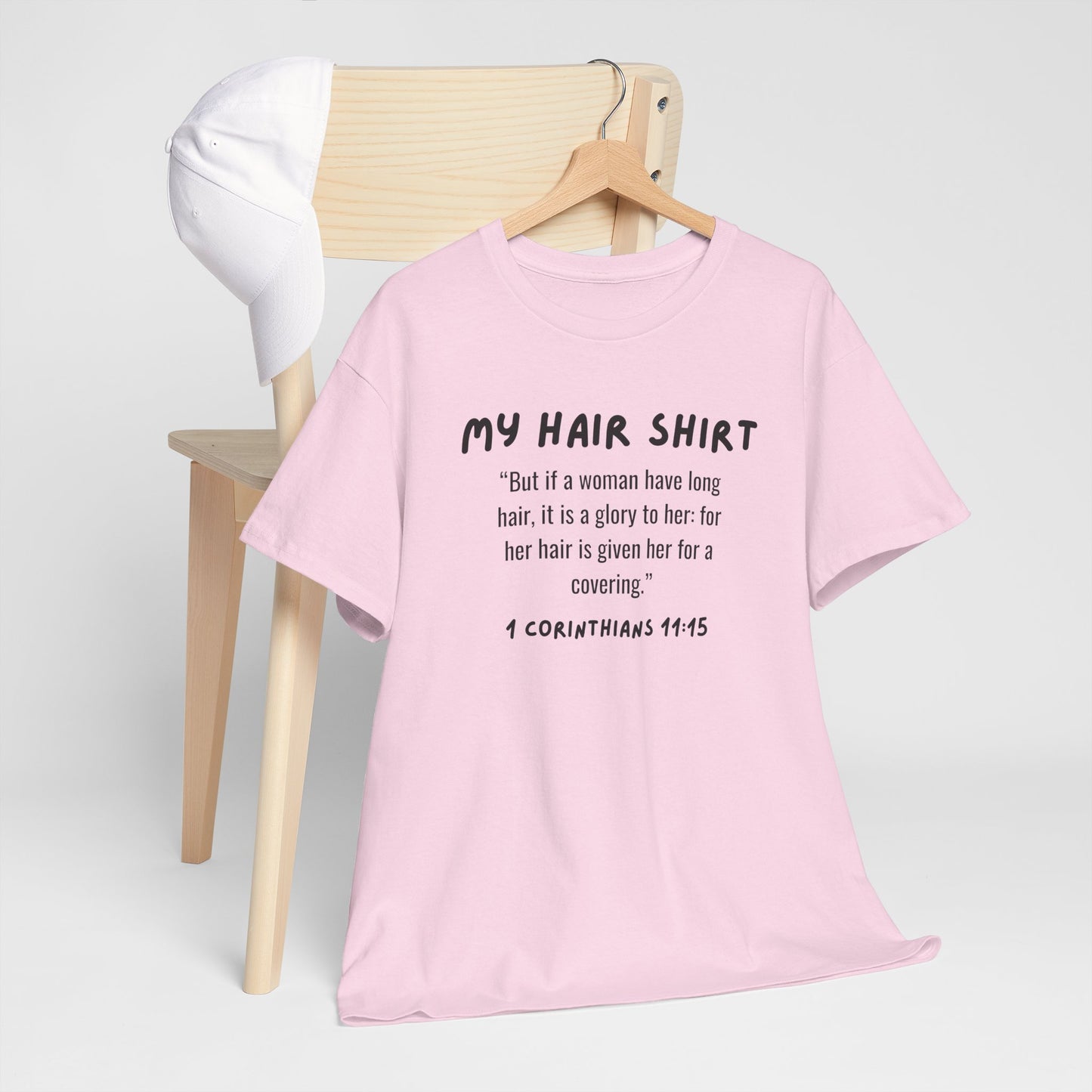 Inspirational Hair Growth Heavy Cotton Tee