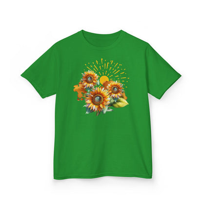 Sunflowers Kids Heavy Cotton™ Tee, spring, summer