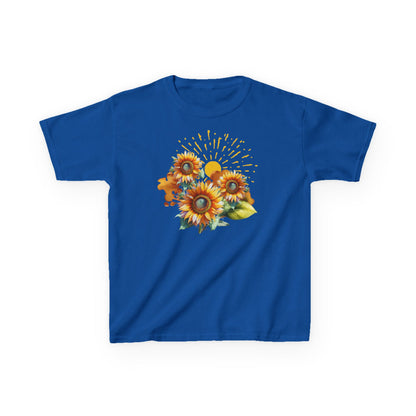 Sunflowers Kids Heavy Cotton™ Tee, spring, summer