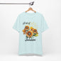 A Bit Of Sunshine Sunflower T-shirt, Bella + Canvas, spring, summer