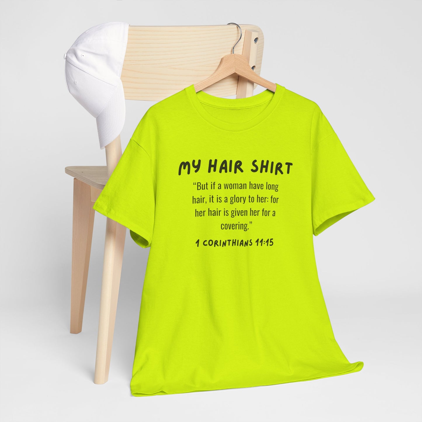 Inspirational Hair Growth Heavy Cotton Tee
