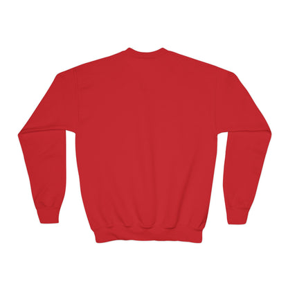 Snow Time Youth Crewneck Sweatshirt, penquin, Christmas