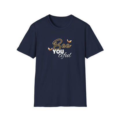 BeeYOUtiful Unisex Softstyle T-Shirt - Nature Inspired Graphic Tee - w