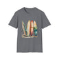 Surfing Vibes Unisex Softstyle T-Shirt - Beachy Graphic Tee