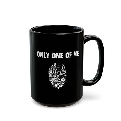 Only One of Me, Psalm 139:14, Black Mug (11 oz, 15 oz)