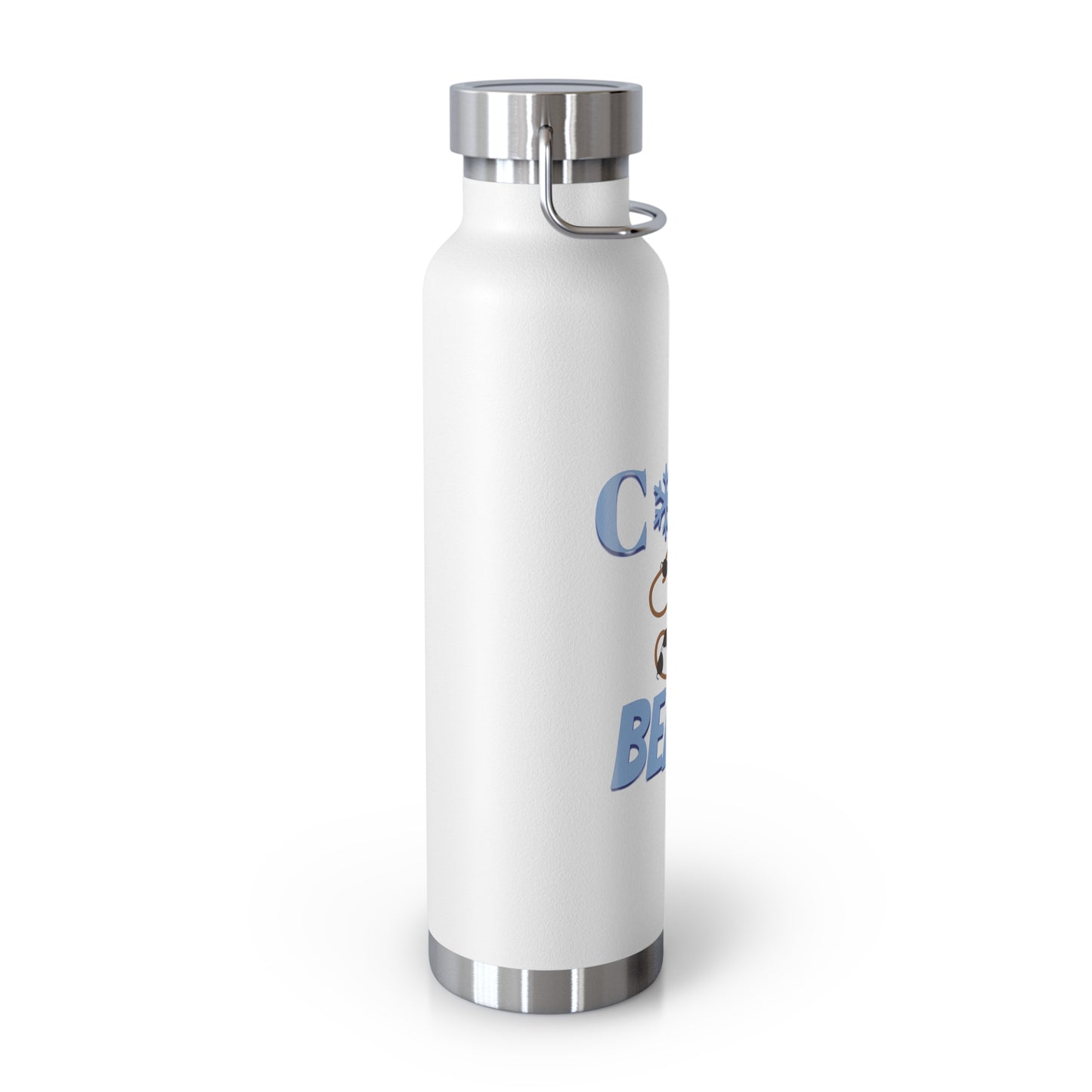 Cool Beanz - Insulated Bottle, 22oz, fun, camping, jogging, running errands