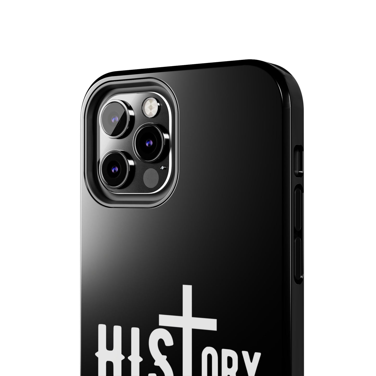 HIStory Lives On, Phone Cases - black & white