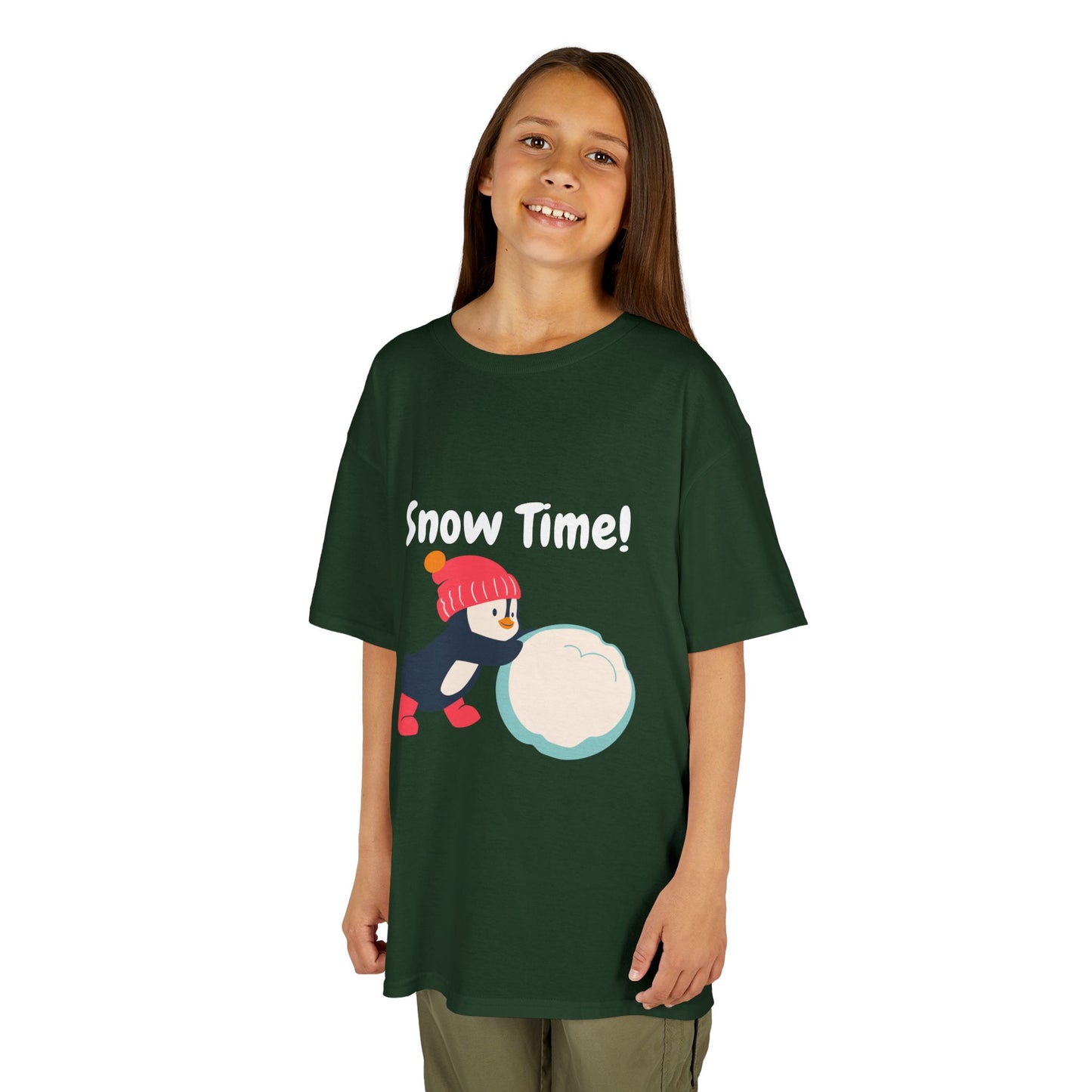 Snow Time Kids Heavy Cotton™ Tee (g)