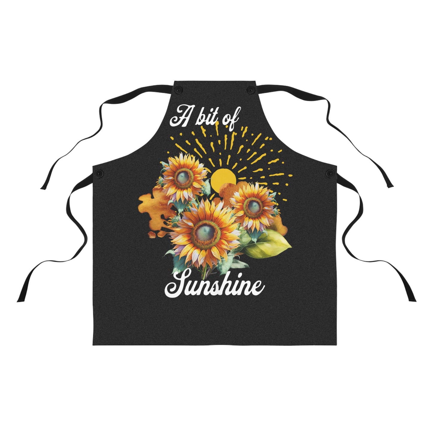 A Bit Of Sunshine Apron, housewarming, cooking, grilling, spring, summer,