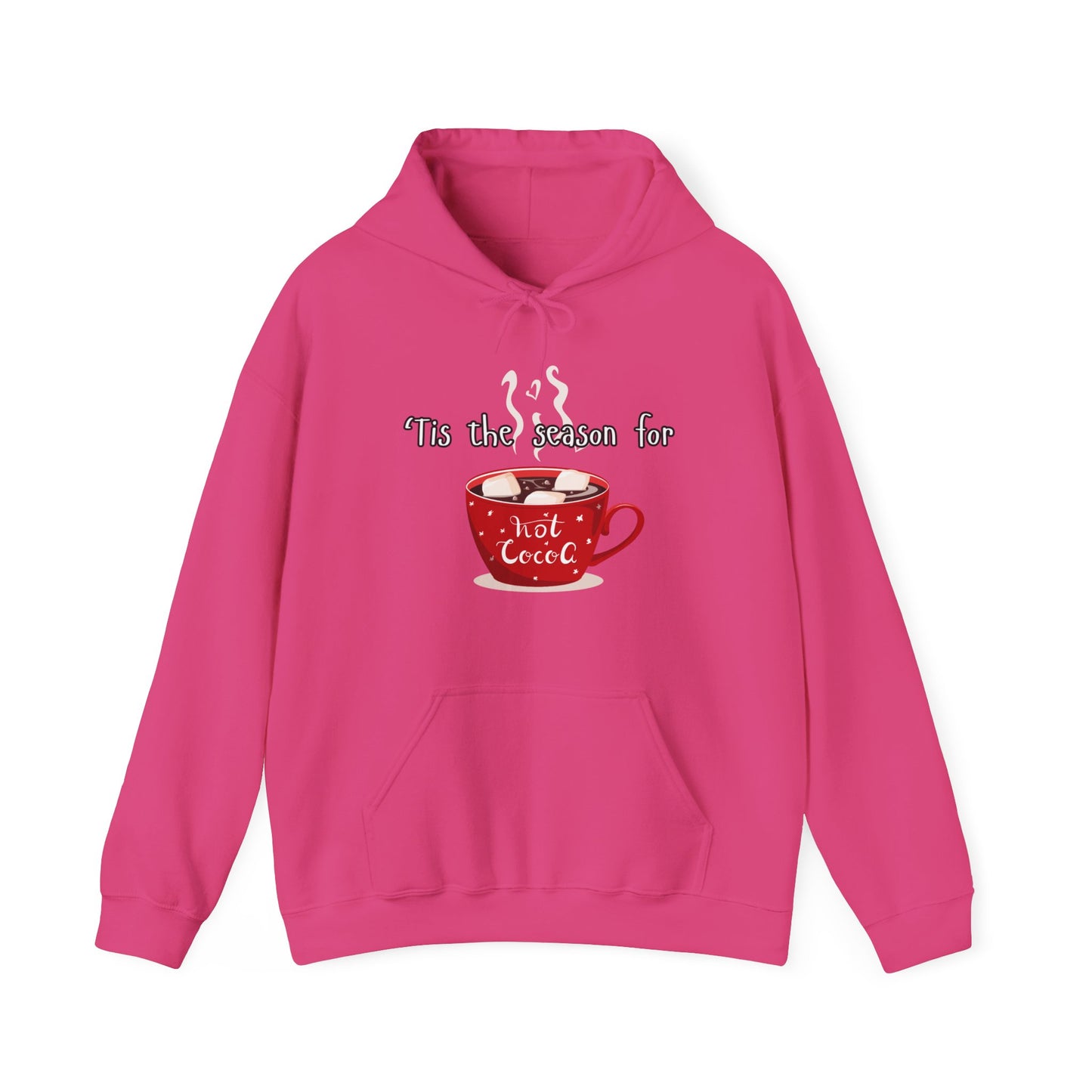 'Tis the Season for Hot Cocoa Unisex Heavy Blend™ Hooded Sweatshirt