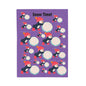 Snow Time Velveteen Plush Blanket - Light purple