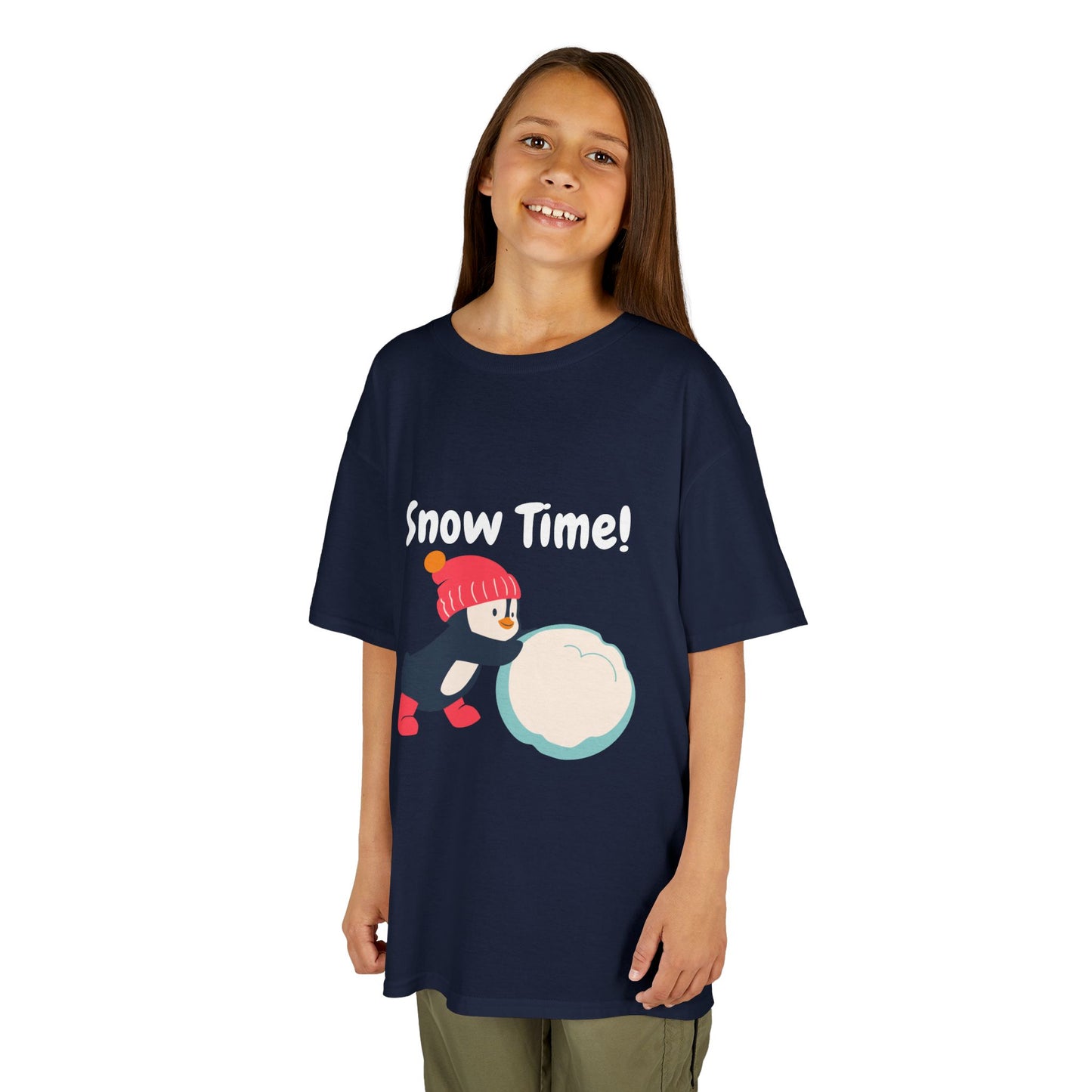 Snow Time Kids Heavy Cotton™ Tee (g)