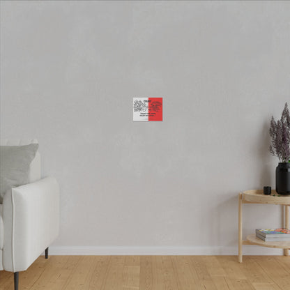 Fight the Good Fight, Matte Canvas, Stretched 0.75", wall art
