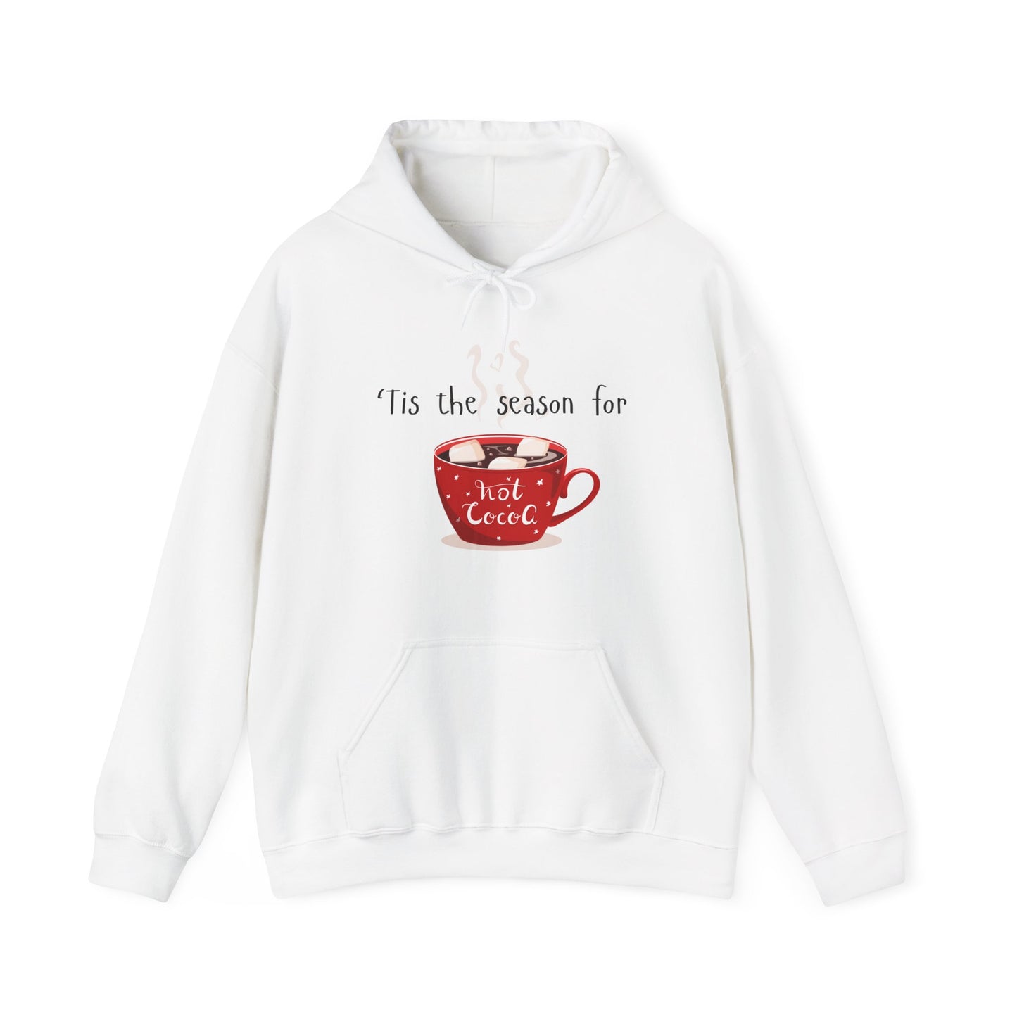 'Tis the Season for Hot Cocoa Unisex Heavy Blend™ Hooded Sweatshirt
