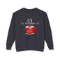 'Tis the Season for Hot Cocoa Unisex Lightweight Crewneck Sweatshirt, Christmas