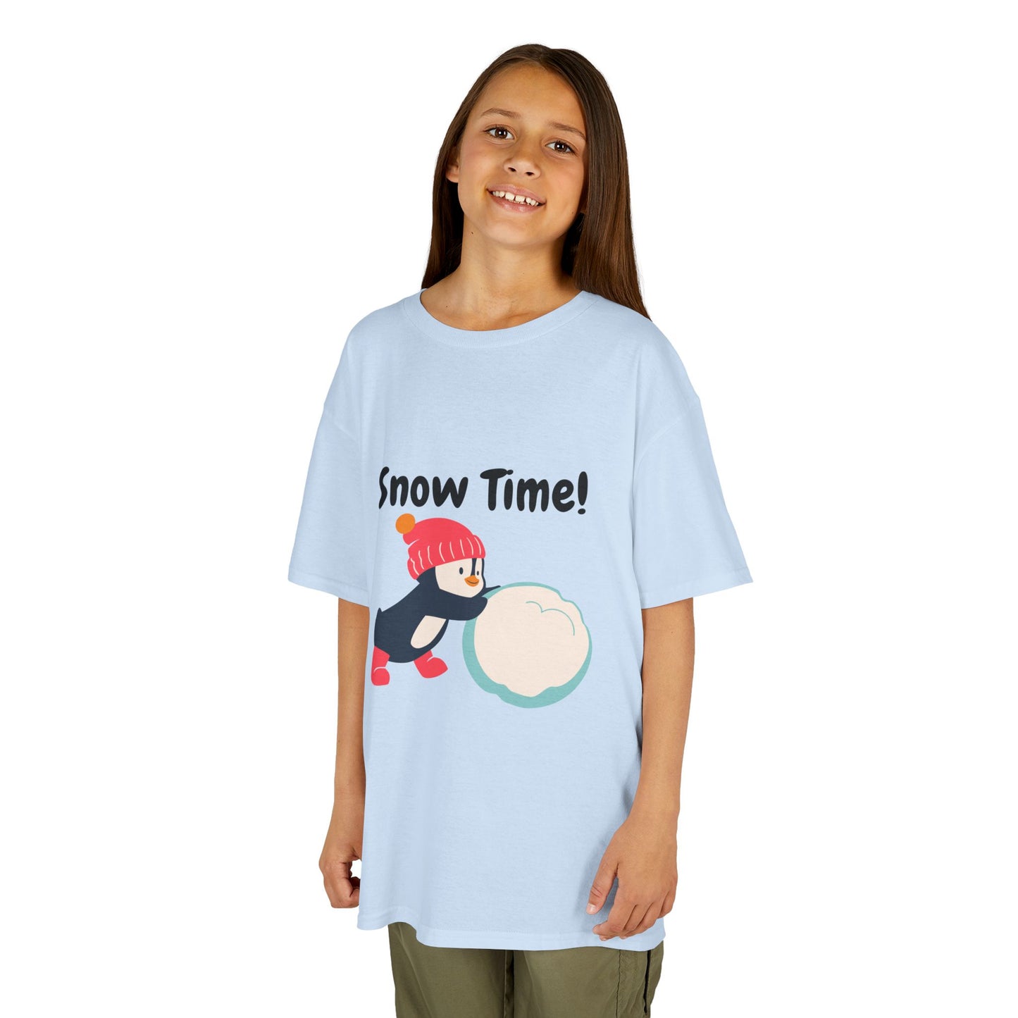Snow Time Kids Heavy Cotton™ Tee (g)