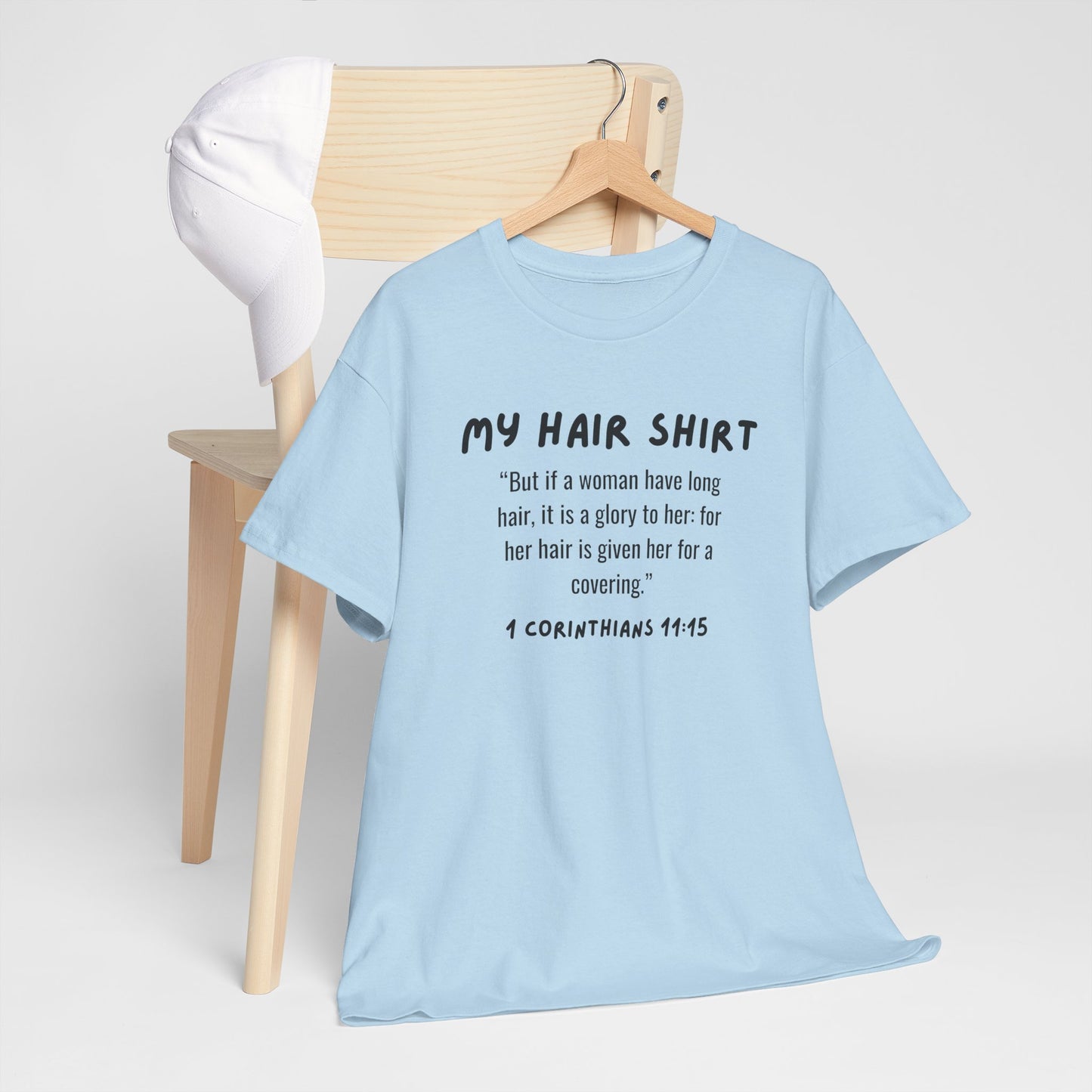 Inspirational Hair Growth Heavy Cotton Tee