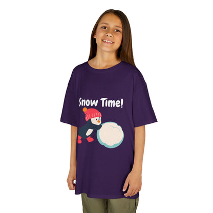 Snow Time Kids Heavy Cotton™ Tee (g)
